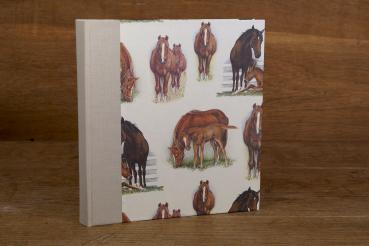 Schönes Fotoalbum für Mädchen mit Pferdemotiv
